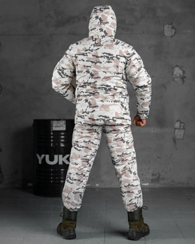 Тактический зимний теплый военный комплект Blizzak ( Куртка + Штаны ), Камуфляж: Мультикам, Размер: L