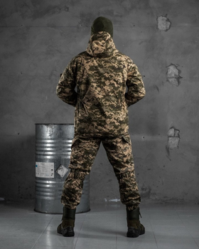 Тактический зимний теплый военный комплект Grade ( Куртка + Штаны ), Камуфляж: Пиксель, Размер: L