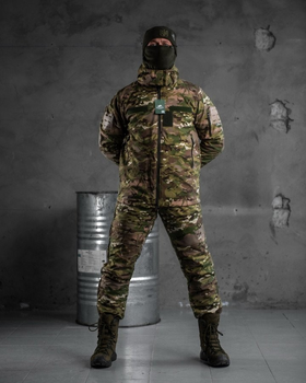 Тактичний зимовий теплий військовий комплект SZ-17 ( Куртка + Штани ), Камуфляж: Мультикам, Розмір: XXL
