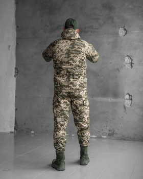 Тактический зимний теплый военный комплект RH-16 ( Куртка + Штаны ), Камуфляж: Пиксель ВСУ, Размер: S