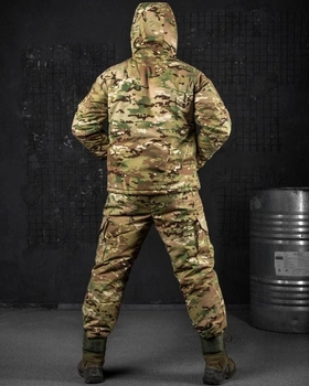 Тактичний зимовий теплий військовий комплект Mistx ( Куртка + Штани ), Камуфляж: Мультикам, Розмір: М