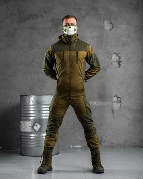 Тактический зимний теплый военный комплект Grade ( Куртка + Штаны + Термобелье ), Камуфляж: Олива, Размер: S