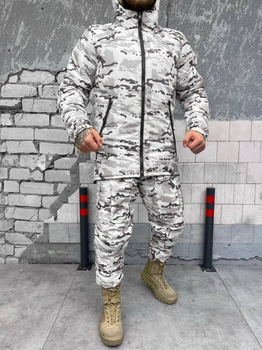 Тактичний зимовий теплий військовий комплект Warewolf ( Куртка + Штани ), Камуфляж: Мультикам, Розмір: XXL