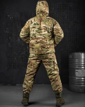Тактический зимний теплый военный комплект Mistx ( Куртка + Штаны ), Камуфляж: Мультикам, Размер: XXL