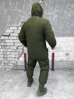 Тактический зимний теплый военный комплект DuCut ( Куртка + Штаны ), Камуфляж: Олива, Размер: XXL