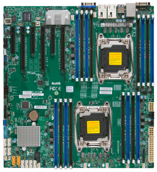 Płyta główna Supermicro MBD-X10DRI-O (s2011, Intel C612, PCI-Ex16)