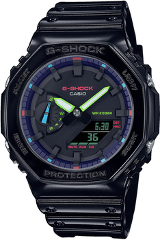 Мужские часы CASIO G-Shock GA-2100RGB-1A