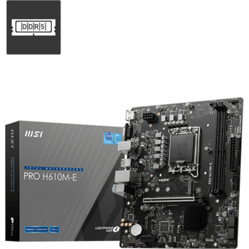 Материнская плата msi pro h610m-e
