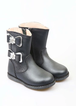 Черевики для дівчинки Flamingo 22 Графітовий (PK-52-XC142-Graphite)