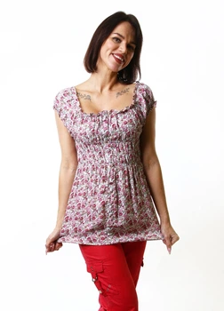 Топ жіночий S.Famous Shop 40 Розовий (PVM-1109-Pink)