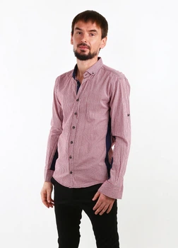 Рубашка XMAN POLO L Бордовый (SAA-1313-Burgundy)