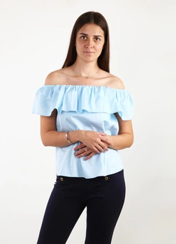 Топ жіночий inDresser M Блакитний (IN-90000-Blue)