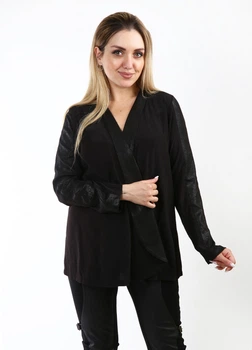 Накидка жіноча NU DENMARK S Чорний (GDG-5319-55-Black)