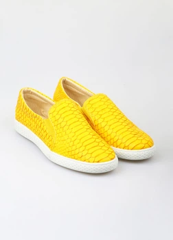 Слипоны No Brand 38 Желтый (LN-114622-Yellow)