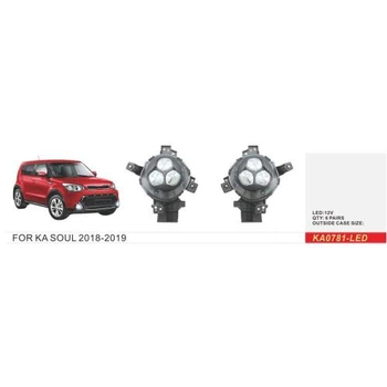 Фары доп.модель KIA Soul 2017-19 KA-0781LED