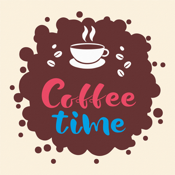 Набор Rosa Start нарисуй картину с трафаретом Coffee Time 20х20 см (4823098540700)