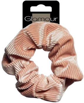 Резинка для волосся Glamour Пудрово-рожева (5902704176720)