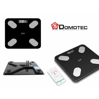 Цифровые напольные весы бытовые Domotec MS-2017 180кг Smart APP (172660)