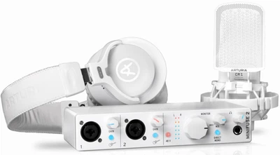 Набор для звукозаписи Arturia MiniFuse Recording Pack (White)