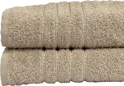 Полотенце махровое Ecotton для лица 50х90 см Beige (24405)