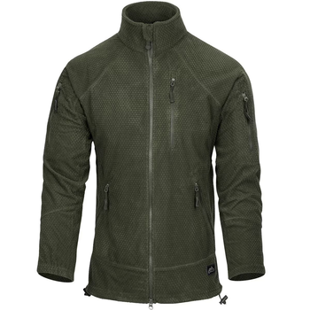 Куртка тактична Helikon-Tex флісова Alpha Tactical Jacket Grid Fleece S Olive Green (BL-ALT-FG-02-B03-S)