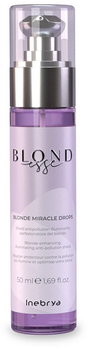 Emulsja Inebrya Blondesse Blonde Miracle Drops nabłyszczające do włosów 50 ml (8008277261775)
