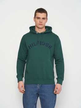 Худі чоловіче Tommy Hilfiger 11264.2 M (46) Зелене (smt2000000005225)
