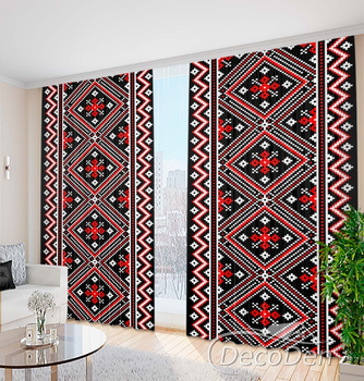 Фото Штори PHOTODECOR "Український орнамент 32"