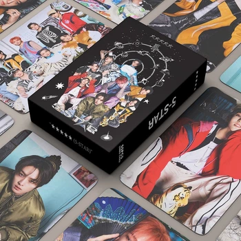 Фотокарточки K-POP lomo card карточки Stray Kids - 5 star #3 - 55 шт