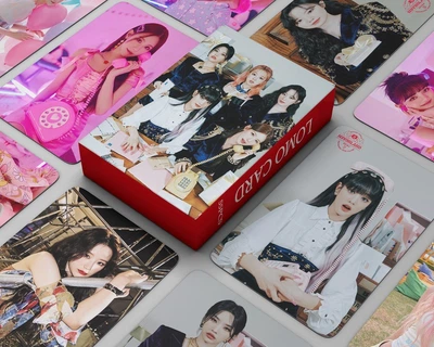 Фотокарточки K-POP lomo card карточки (G)I-dle - Land - 55 шт