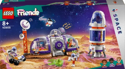 Zestaw klocków Lego Friends Stacja kosmiczna i rakieta 981 część (42605)