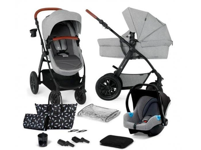 Универсальная коляска 3 в 1 Kinderkraft Xmoov CT Light Gray (KSXMOV00LGR3000)
