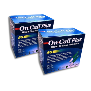 Тест-полоски On Call Plus (Он Колл Плюс), 50 шт - 2 упаковки
