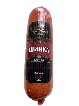 Колбаса веганская Шинка ТМ Vegitaliya 330 г