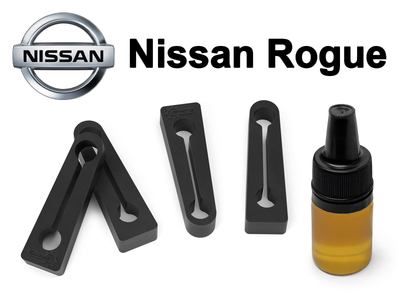 Упор (демпфер, накладка) замка дверей Nissan Rogue 2014-2020 (4 двери) 80570AA200