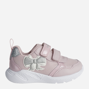 Buty sportowe dziecięce dla dziewczynki na rzepy Geox B254TA-01454-C0514 27 Różowe (8050036465405)