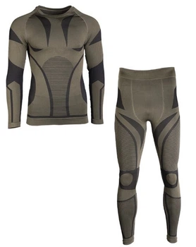 Термобелье Mil-Tec unktionsunterwäsche performance oliv 11225001 2XL-3XL