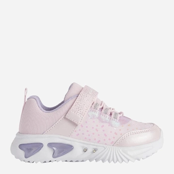 Buty sportowe dziecięce dla dziewczynki na rzepy Geox J25E9A-0ANAJ-C8842 27 Różowe (8050036540119)