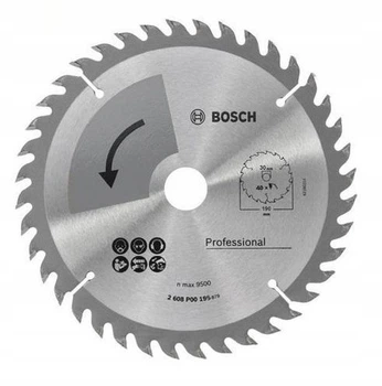 Диск торцювальний по дереву Bosch Professional 190х30/24мм 40 зубів