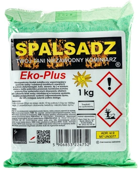 Spalsadz Eko Plus 1 кг средство для чистки дымоходов порошок катализатор