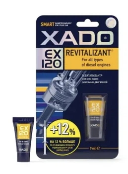 Ревіталізант для дизельний двигунів XADO SMART EX120 9 мл (ХА 10334)
