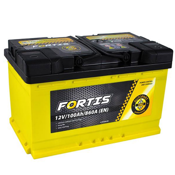 Акумулятор автомобільний FORTIS 100 Ah/12V Euro_L4 короткий (FRT100-L4-00)