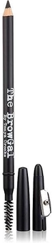 Ołówek do brwi The BrowGal Skinny Eyebrow Pencil 01 Black 6 g (857374004062)