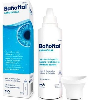 Капли для глаз Reva Health Banoftal Disop Bano Ocular 200 мл (8470001585080)