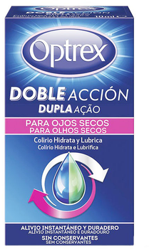 Капли для глаз Optrex Doble Accion Dry Eyes Eyedrops 10 мл (8410104891206)