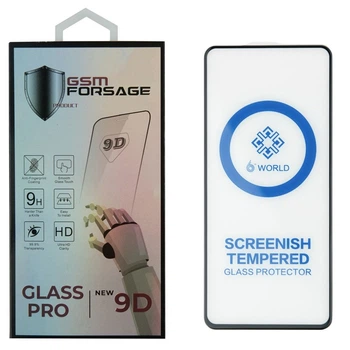 Защитное стекло Premium Tempered Glass для Xiaomi 11T / Redmi Note 9S / Redmi Note 9 Pro (6.67') Black (CB-00008967)