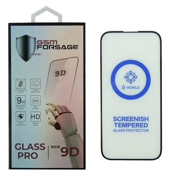 Защитное стекло Premium Tempered Glass для iPhone 13 / iPhone 13 Pro / iPhone 14 (6.1') Black (CB-00012789)