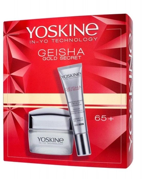 Набір Yoskine Geisha Gold Secret денний і нічний крем 65+ 50 мл + крем для повік 15 мл (5900525083852)