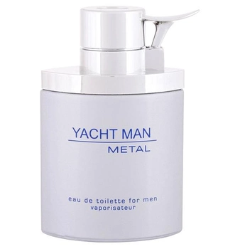 Туалетна вода для чоловіків Myrurgia Yacht Man Metal 100 мл (688756249555)