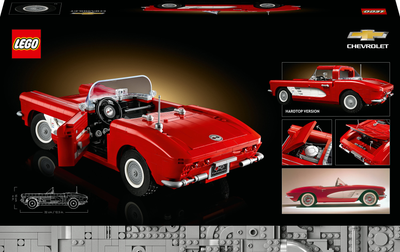 Конструктор LEGO Icons Corvette 1210 деталей (10321)